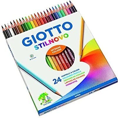 LAPIS DE COR GIOTTO 3.0 ESTOJO 24 CORES GIOTTO	