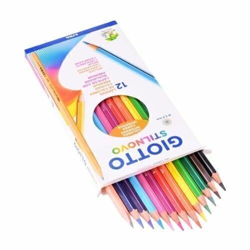 LAPIS DE COR GIOTTO STILNOVO 12 CORES GIOTTO	