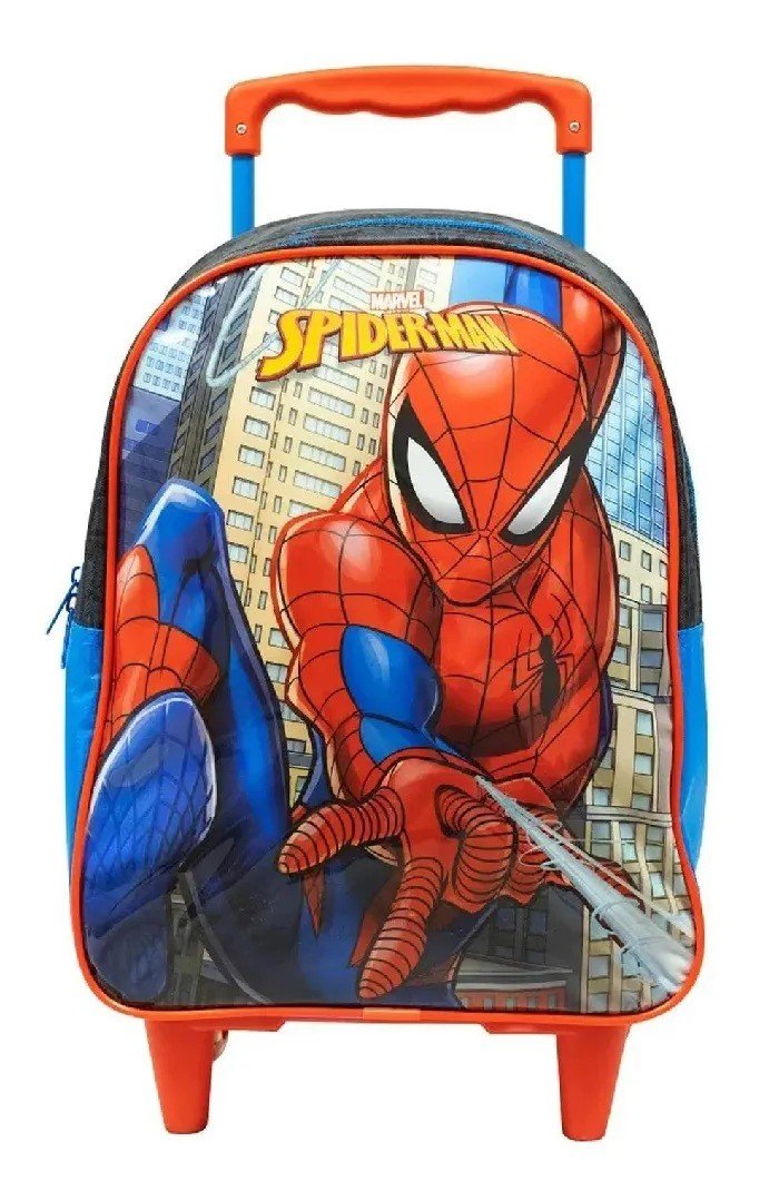 	MOCHILA C/RODINHAS SPIDER MAN XERYUS