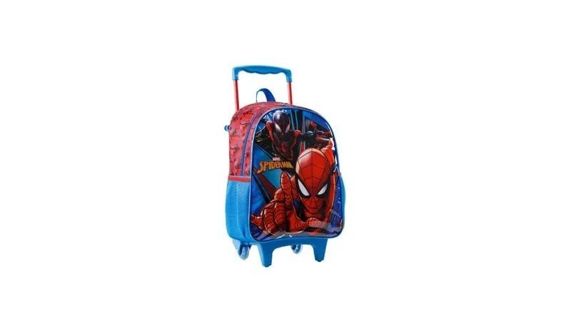 	MOCHILA C/RODINHAS SPIDER MAN X1 XERYUS