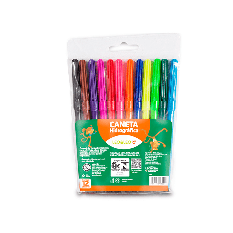 HIDROCOR BIG 12 CORES PCT/12 ESTOJOS LEOELEO	