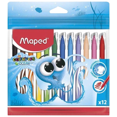 HIDROCOR OCEAN POLVO 12 CORES MAPED	