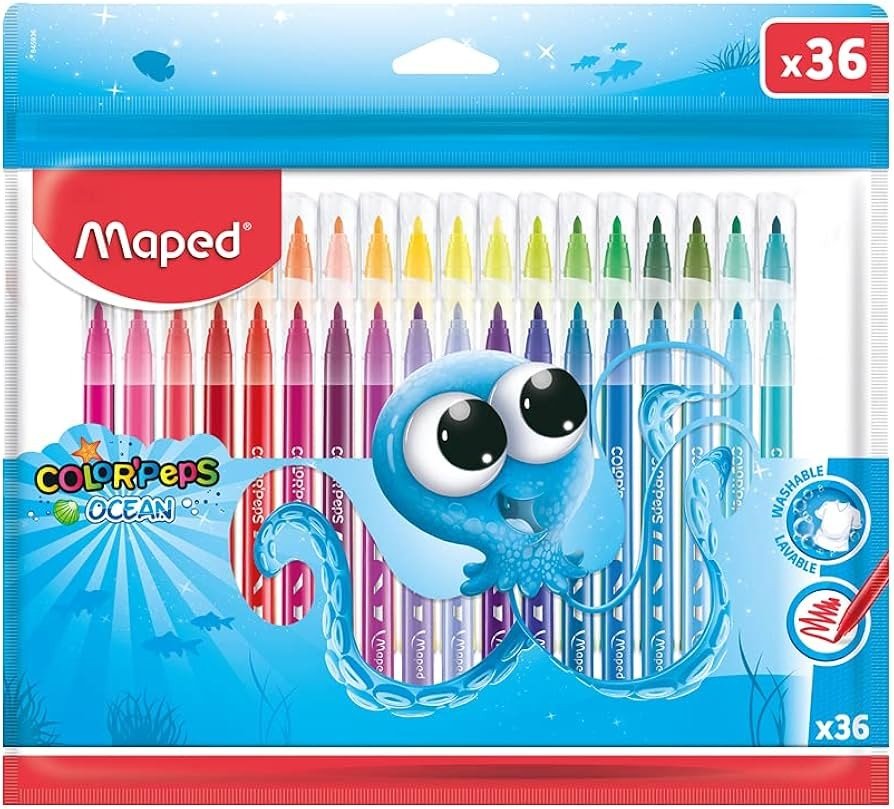 HIDROCOR OCEAN POLVO 36 CORES MAPED	