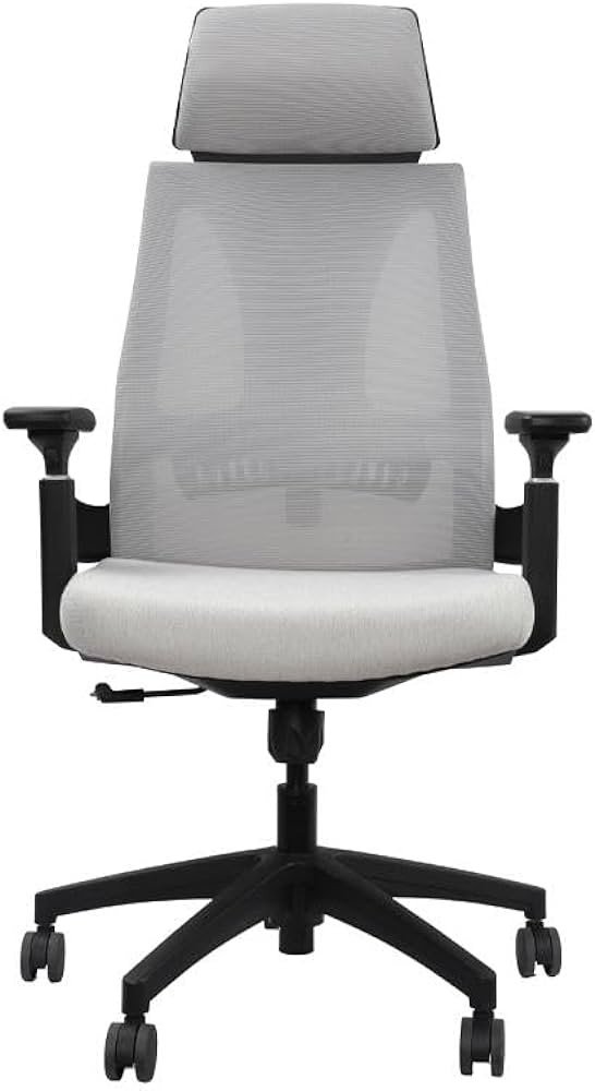 CADEIRA ELEMENTS HELENE SPECIAL BRANCA/CINZA CLARO	