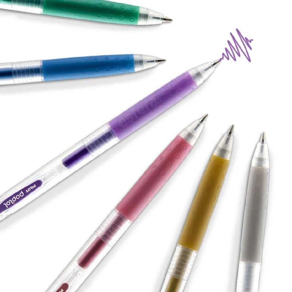 CANETA ESFEROGRAFICA POPLOL METALLIC 0.7 PILOT	