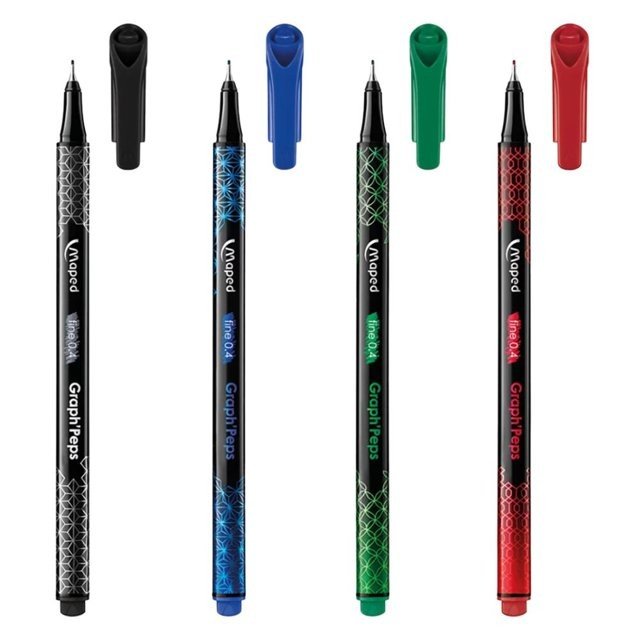 CANETA FINELINER 0.4 GRAPHPEPS PREMIUM MAPED	
