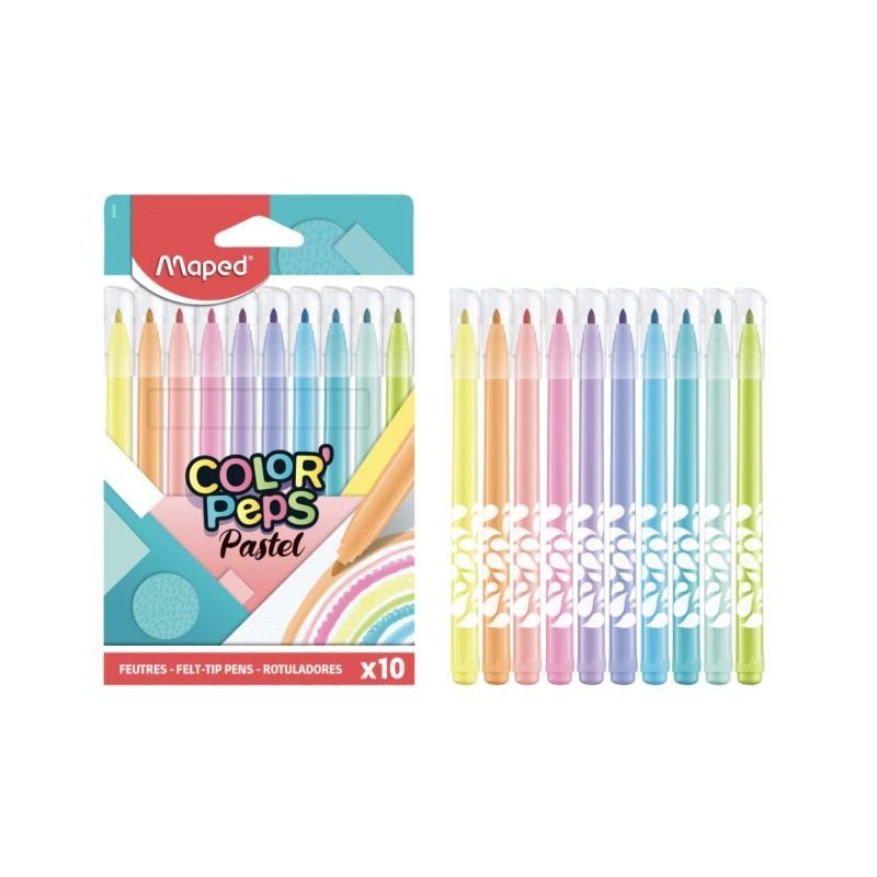 CANETA HIDROGRAFICA PASTEL MAPED	