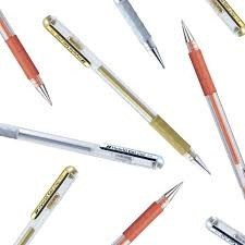 CANETA HYBRID GEL GRIP METALICA PENTEL	