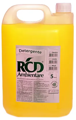 DETERGENTE LOUCA NEUTRO 5 LITROS RCD	