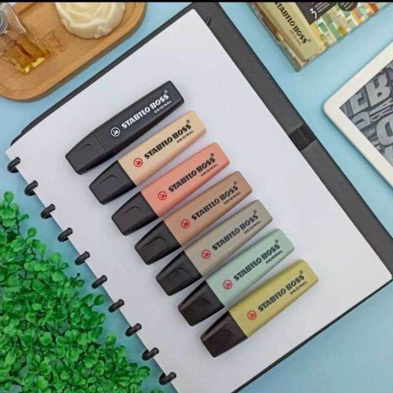 CANETA BOSS NATURE COLORS STABILO	