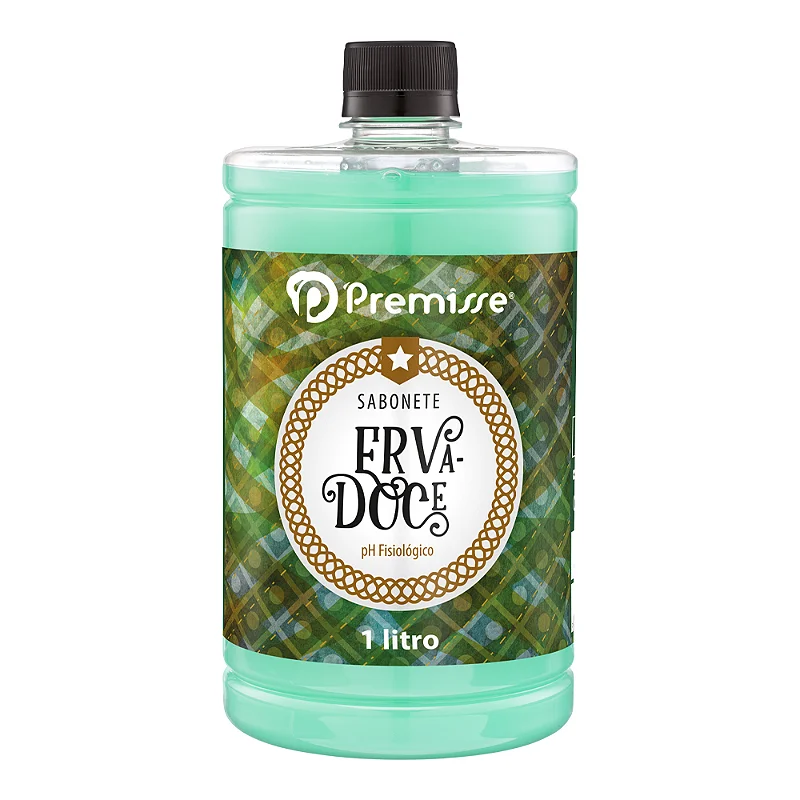 SABONETE LIQUIDO ERVA DOCE  1 LITRO  PREMISSE