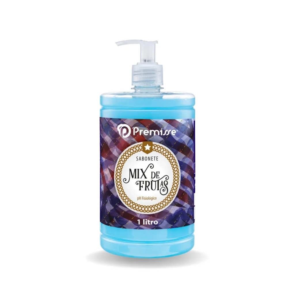 SABONETE LIQUIDO MIX DE FRUTAS 1 LITRO  PREMISSE