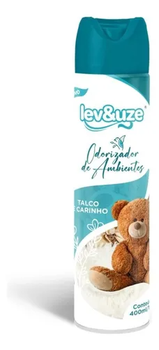 AROMATIZANTE DE AMBIENTE AR TALCO E CARINHO GRADAVEL 400ML LEV&UZE