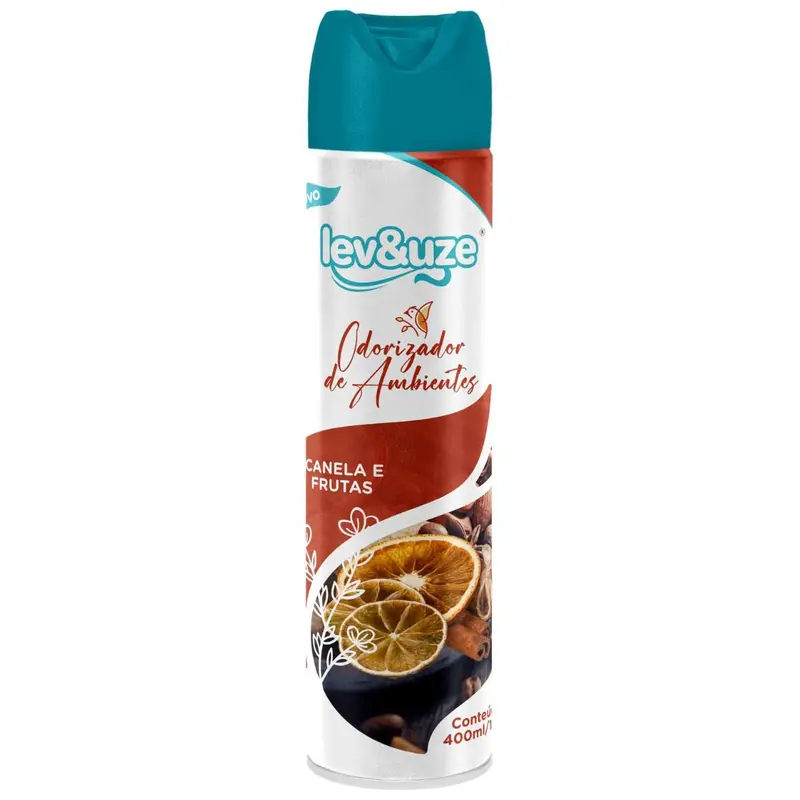AROMATIZANTE DE AMBIENTE AR CANELA E FRUTAS GRADAVEL   400ML LEV&UZE
