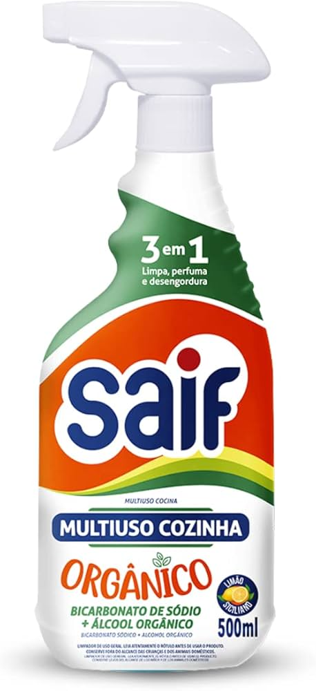 MULTIUSO COZINHA /  LIMÃO SICILIANO GATILHO 500ML SAIF 