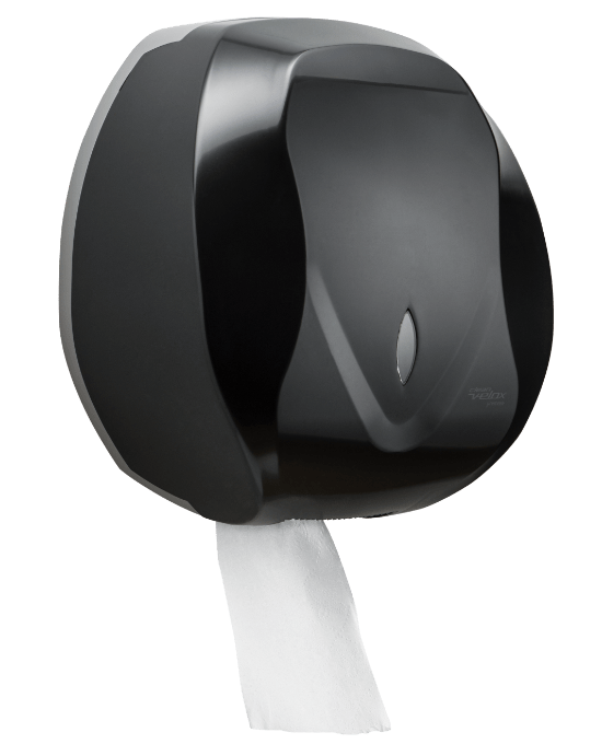 DISPENSER PARA PAPEL HIGIENICO 300/500M VELOX PREMISSE PRETO