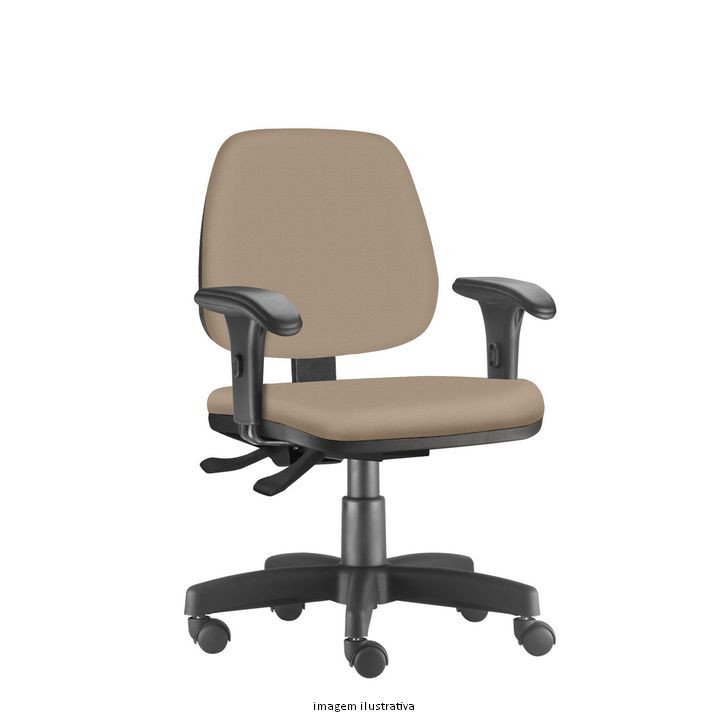 CADEIRA EXECUTIVA TAP L01 C/BRACO BASE RETA FK