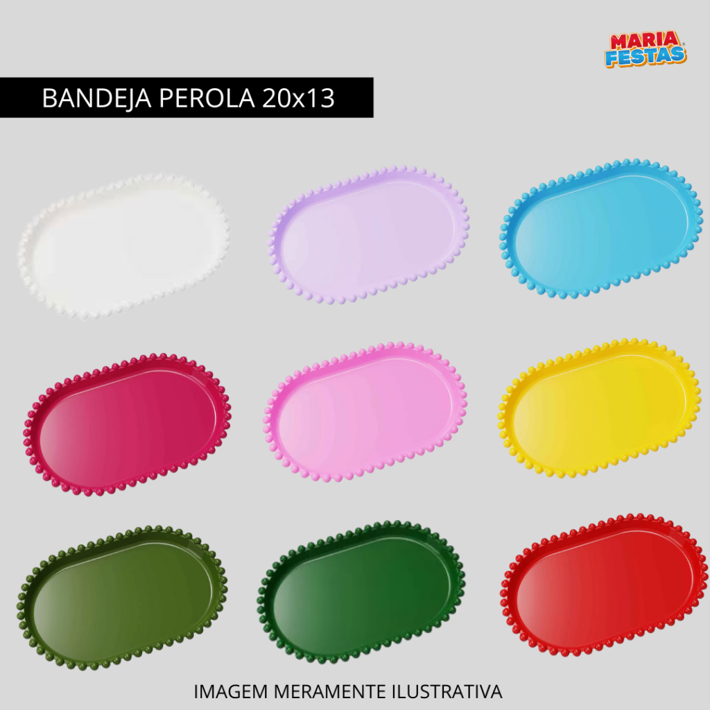 BANDEJA PEROLA 20x13