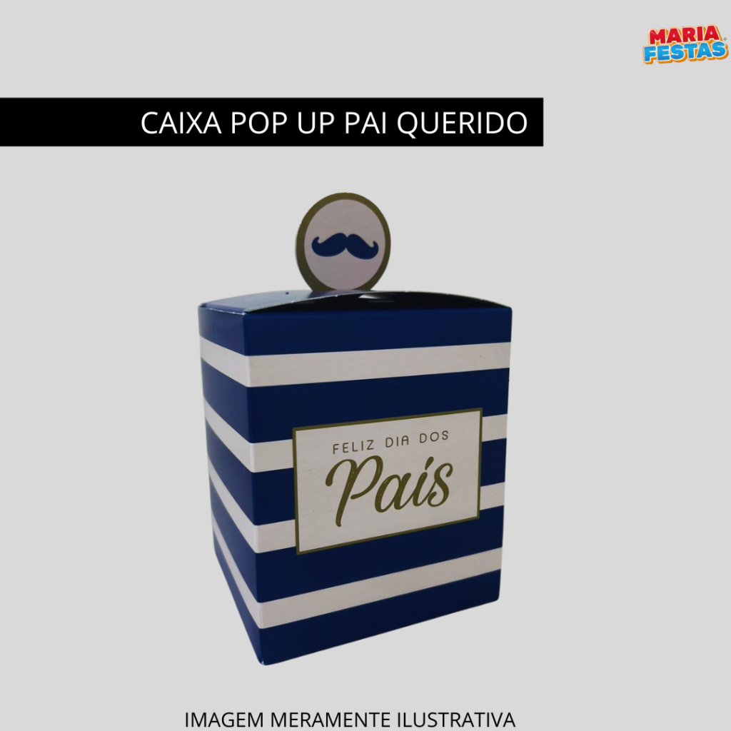 CAIXA POP UP Pai Querido 