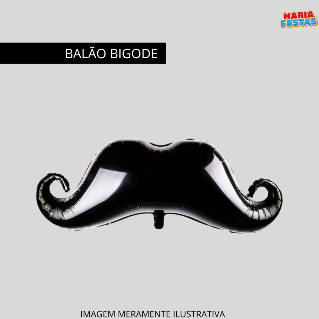 Balão Bigode 