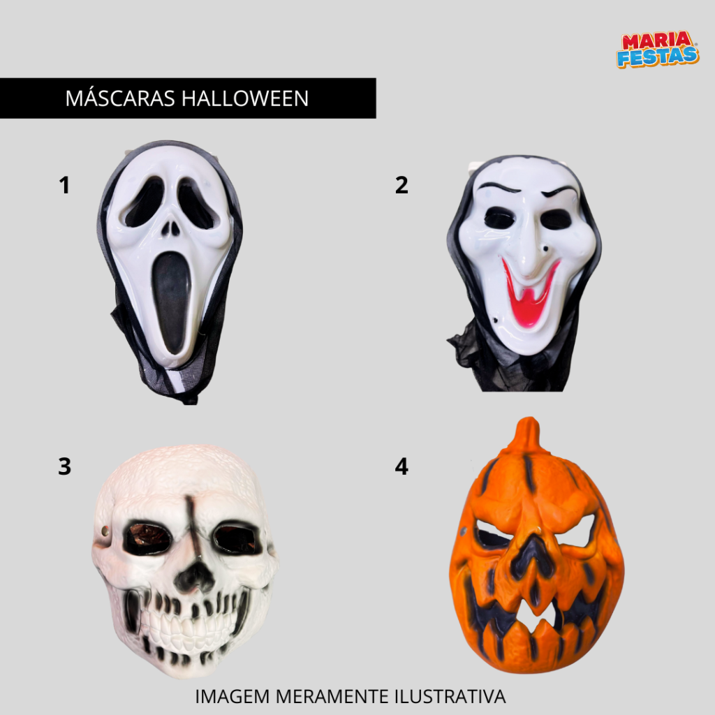MÁSCARAS HALLOWEEN.