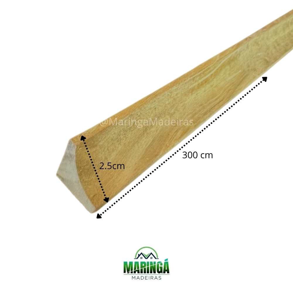 Meia Cana de Pinus Tratado em Autoclave 300cm