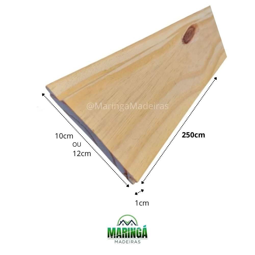Forro 1x12x250cm Pinus Natural
