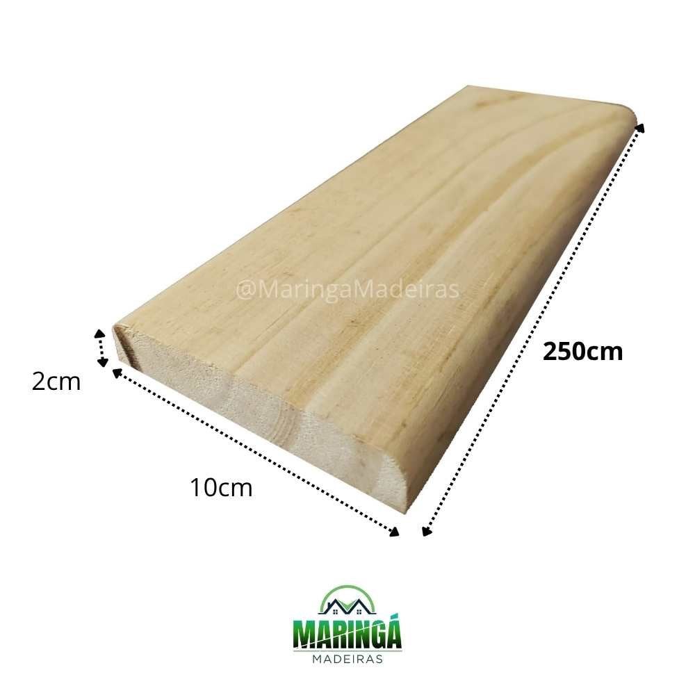 Deck 2x10x250cm Pinus Natural