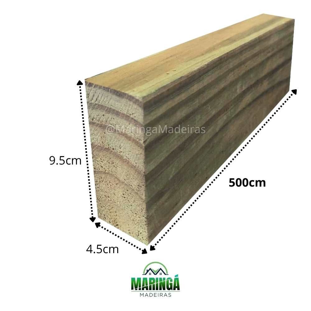 Viga 4.5x9.5x500cm De Pinus Tratado Autoclave CCA