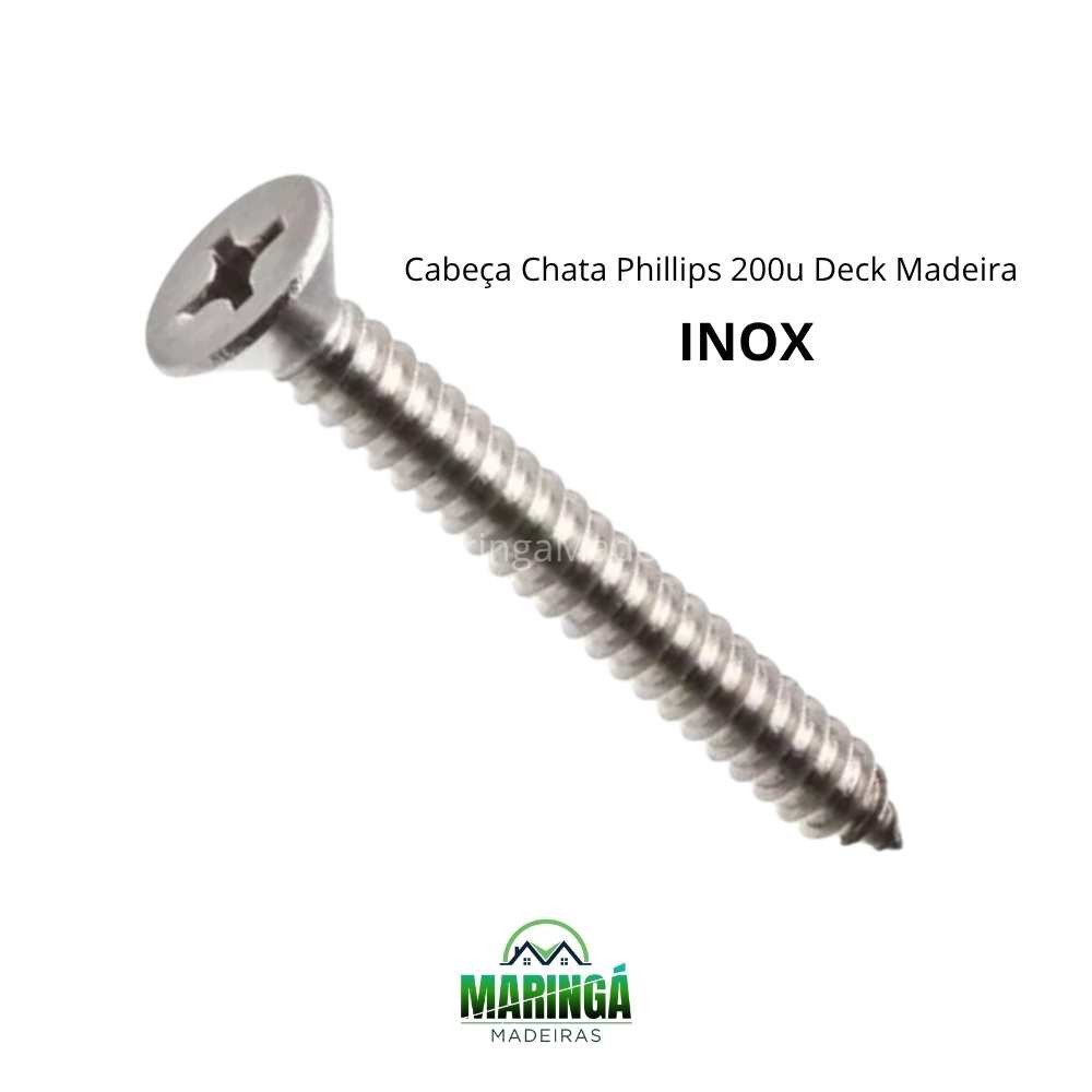 PARAFUSO INOX 4.5X50