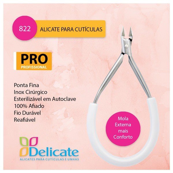 Alicate para cutículas - REF 822