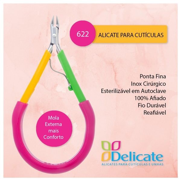 Alicate para Cutículas REF 622