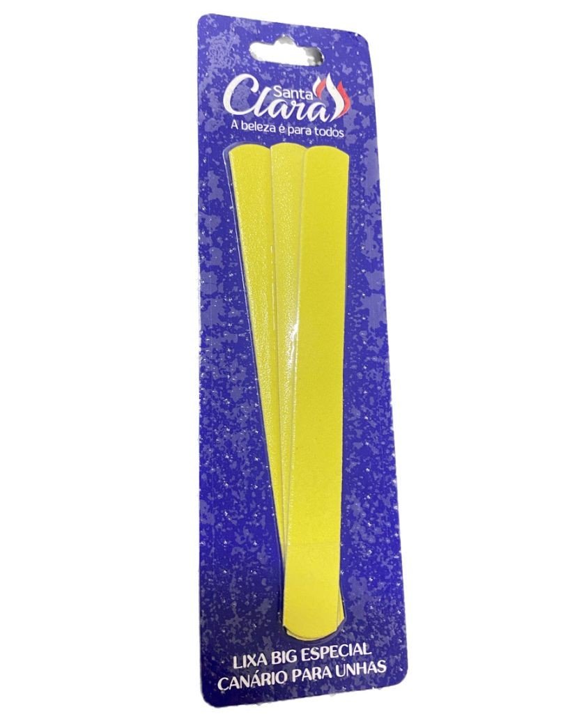 Lixa especial big canário 3un Santa Clara