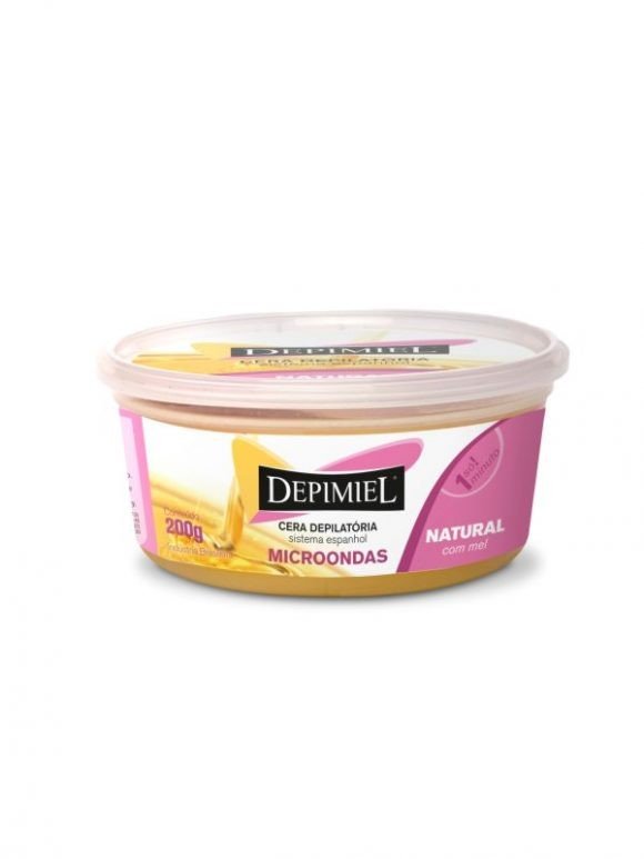 Cera natural de micro-ondas 200g Depimiel