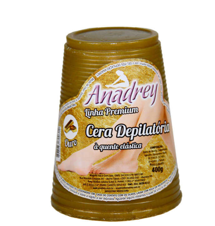 Cera de panela ouro Anadrey