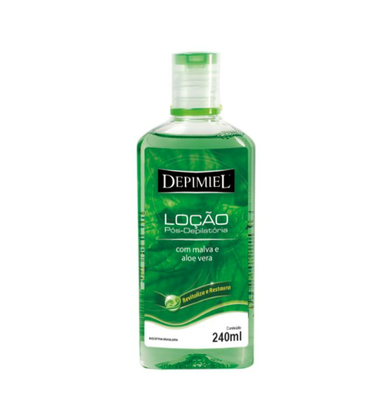 Loção pós-depilatória 240ml Depimiel