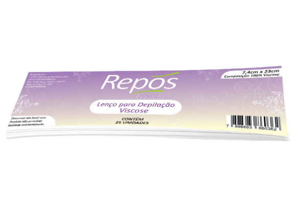 Papel para depilação Repós
