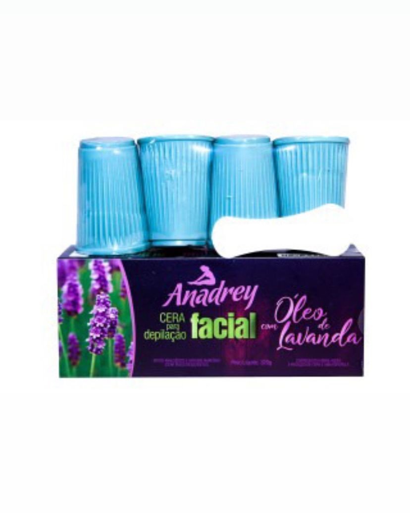 Cera facial de lavanda 320g Anadrey 