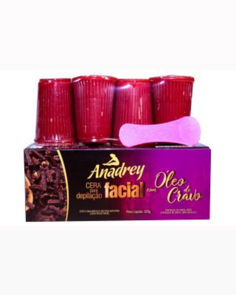 Cera facial de cravo 320g Anadrey 