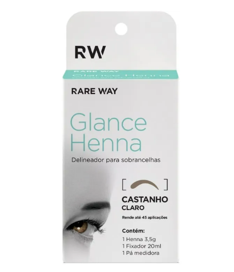 Henna castanho claro Glance