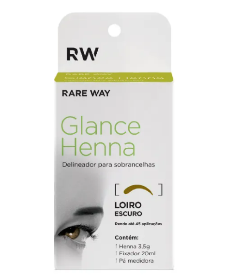 Henna loiro escuro Sourcil 