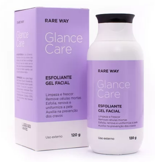Gel esfoliante facial Glance