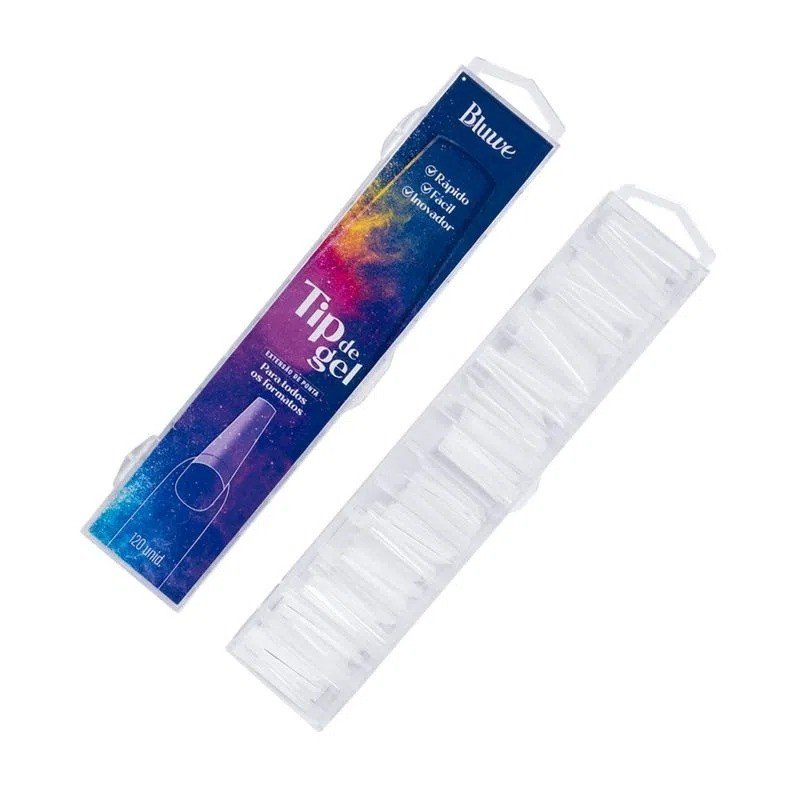 TIP DE GEL EXTENSÃO DE PONTA BALLERINA BLUWE