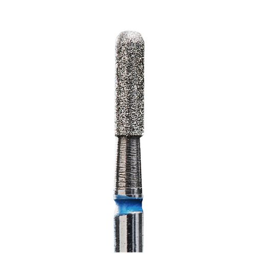 Broca Diamantada Staleks Pro, tipo Cilindrica 2,3mm x 8mm - MÉDIA AZUL - FA30B023