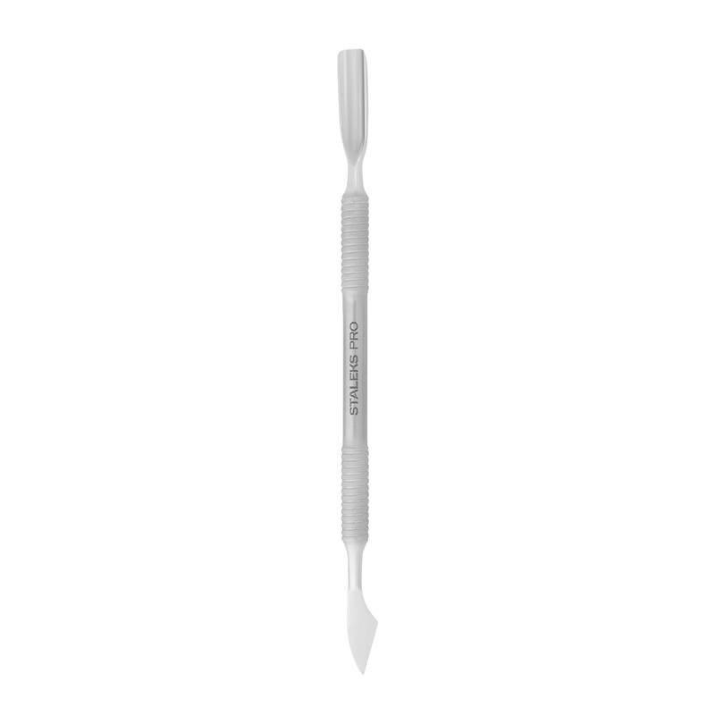 Espátula de Manicure Staleks Pro - PS-51-2 - Série Smart 50 - Empurrador Retangular e Removedor