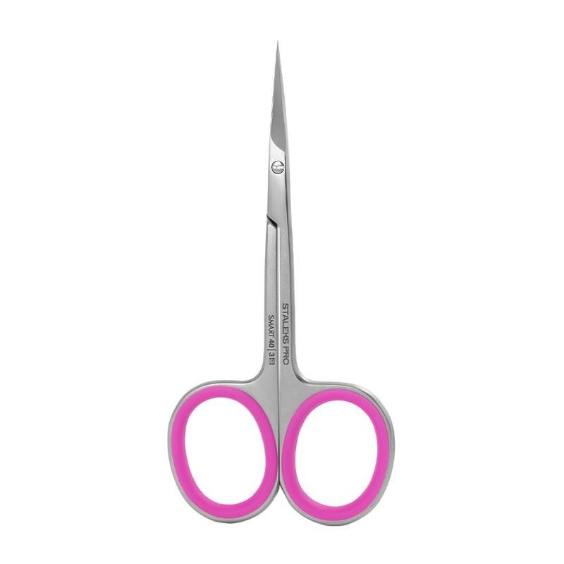 Tesoura de Cutícula Staleks Pro - SS-40-3 - Série Smart 40