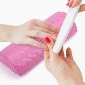APOIO DE MÃOS SIMPLES ROSA