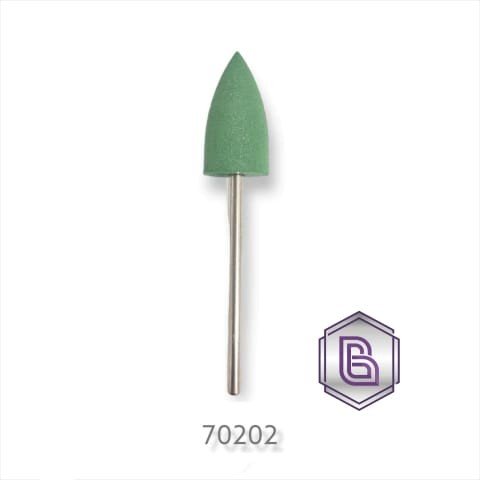 BROCA POLIDORA VERDE FORMATO CHAMA GRANDE GRANULOMETRIA MEDIA Nº70202