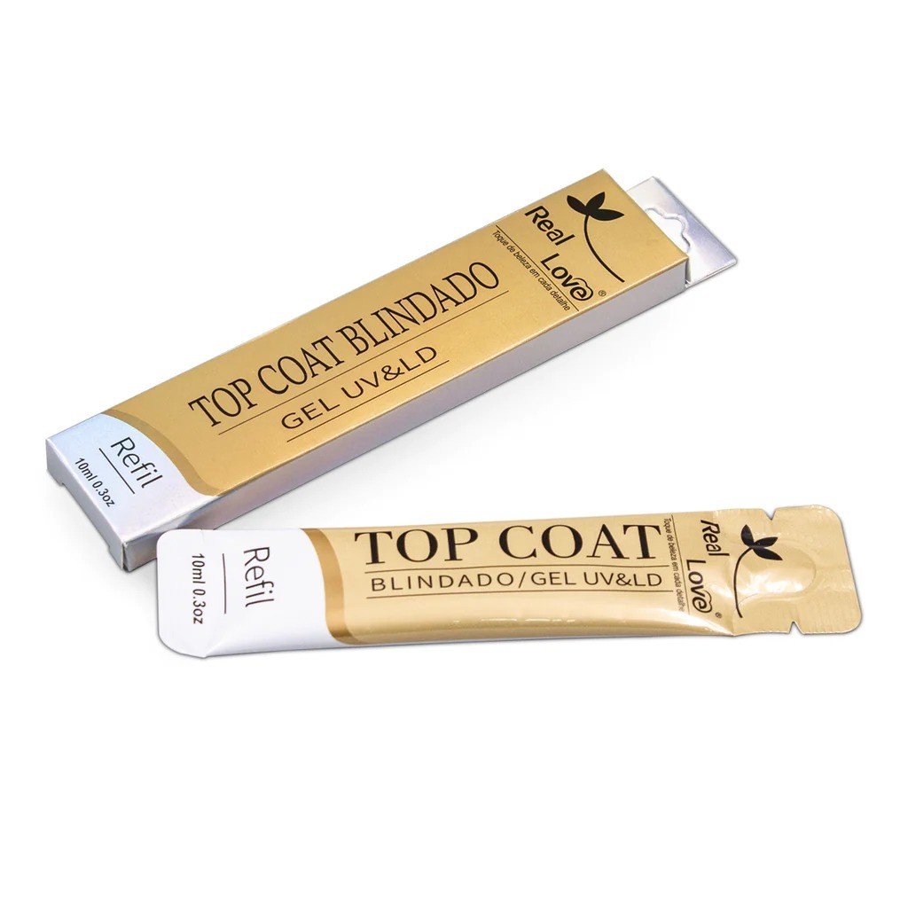 Refil Top Coat Real Love - Blindado