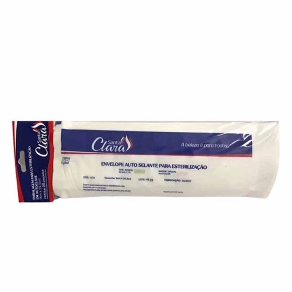 Embalagem Esterilizador Autoclave 9X24Cm Santa Clara